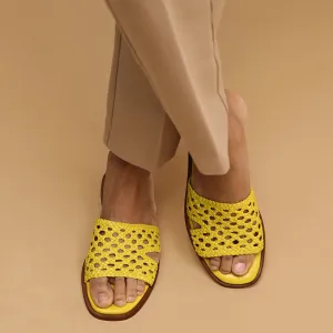 ELODIE 20 SANDAL - MUSTARD YELLOW