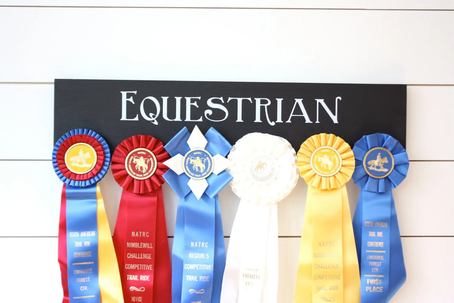 Equestrian Ribbon Holder - Horseback Riding - Horse Show