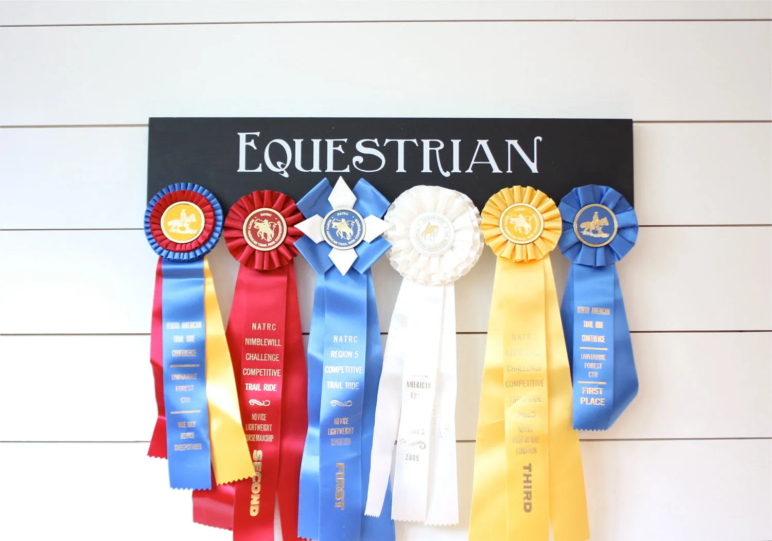 Equestrian Ribbon Holder - Horseback Riding - Horse Show
