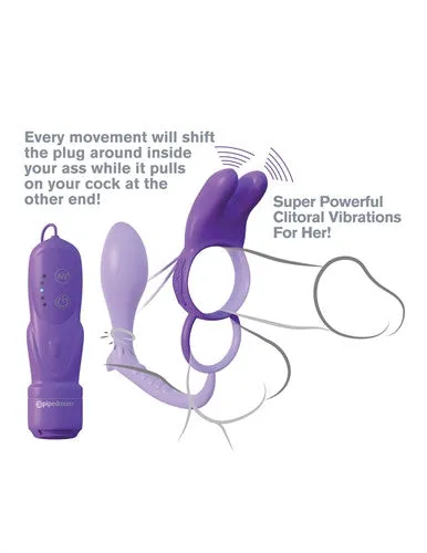 Fantasy C-Ringz Rear-Gasm Vibrating Rabbit