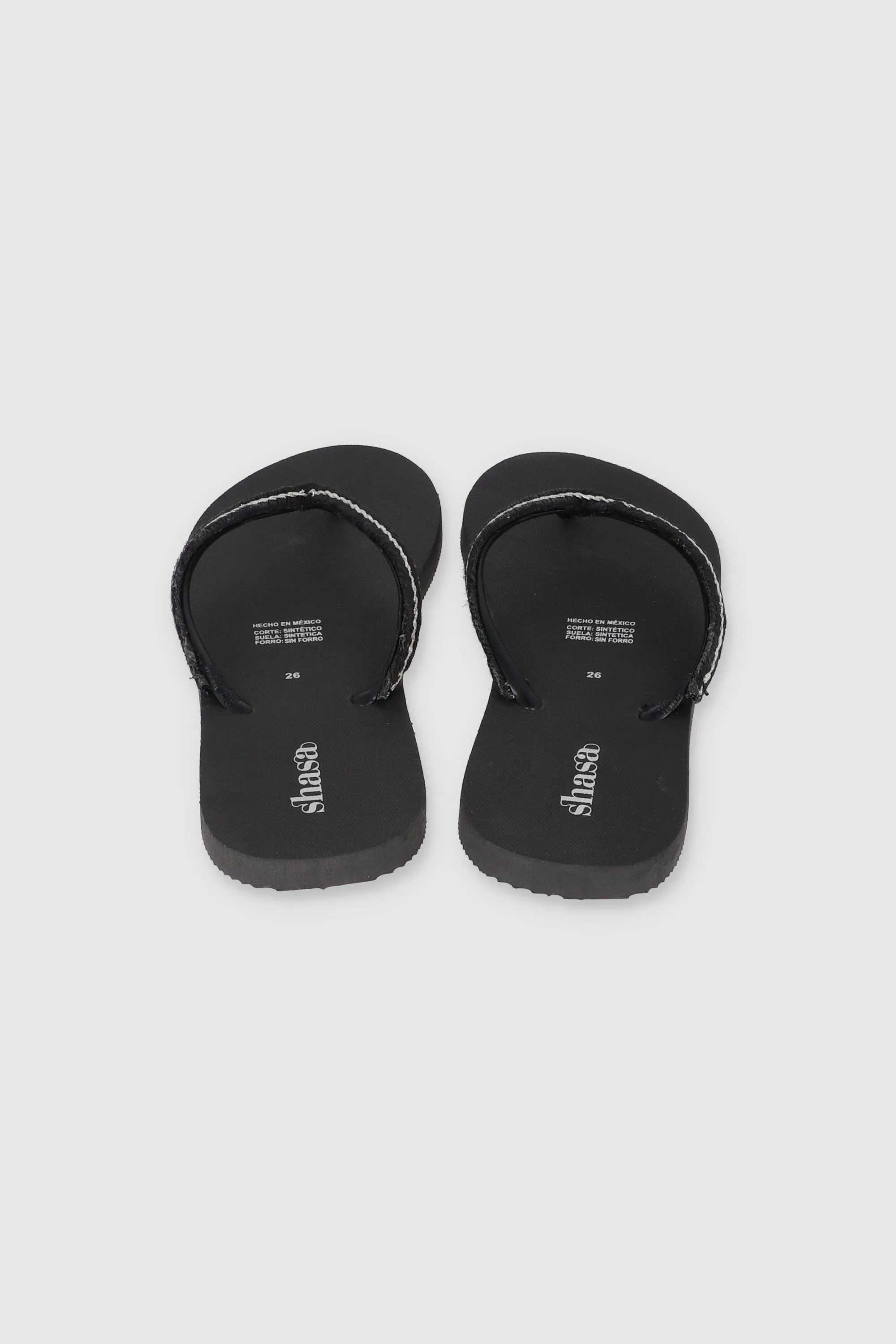 Flip Flop Chinela Brillos Tejido
