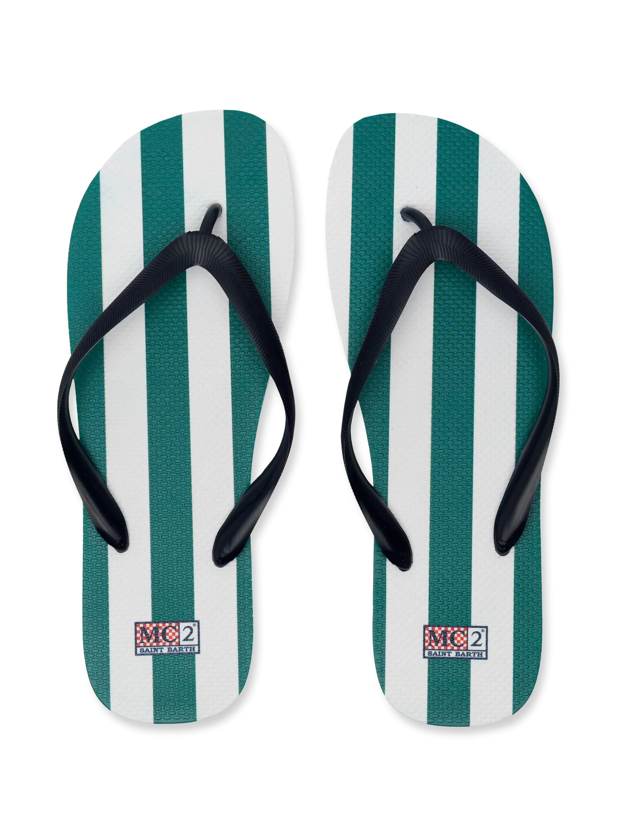 Flip flops Tommy with striped print