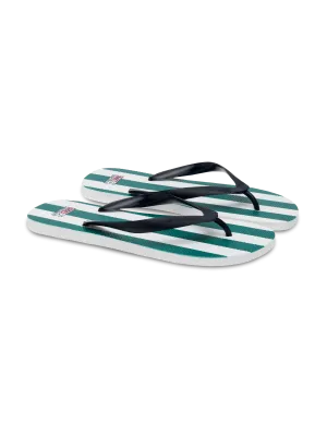 Flip flops Tommy with striped print