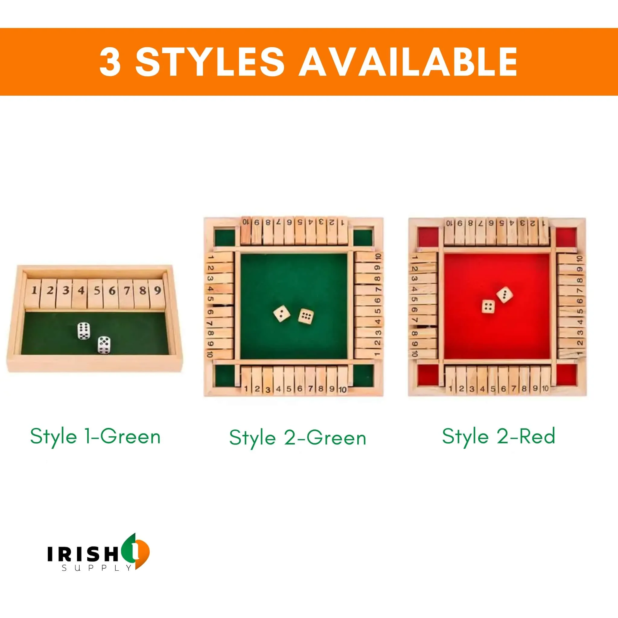 FLIPMASTER 4-Player Shut the Box Game