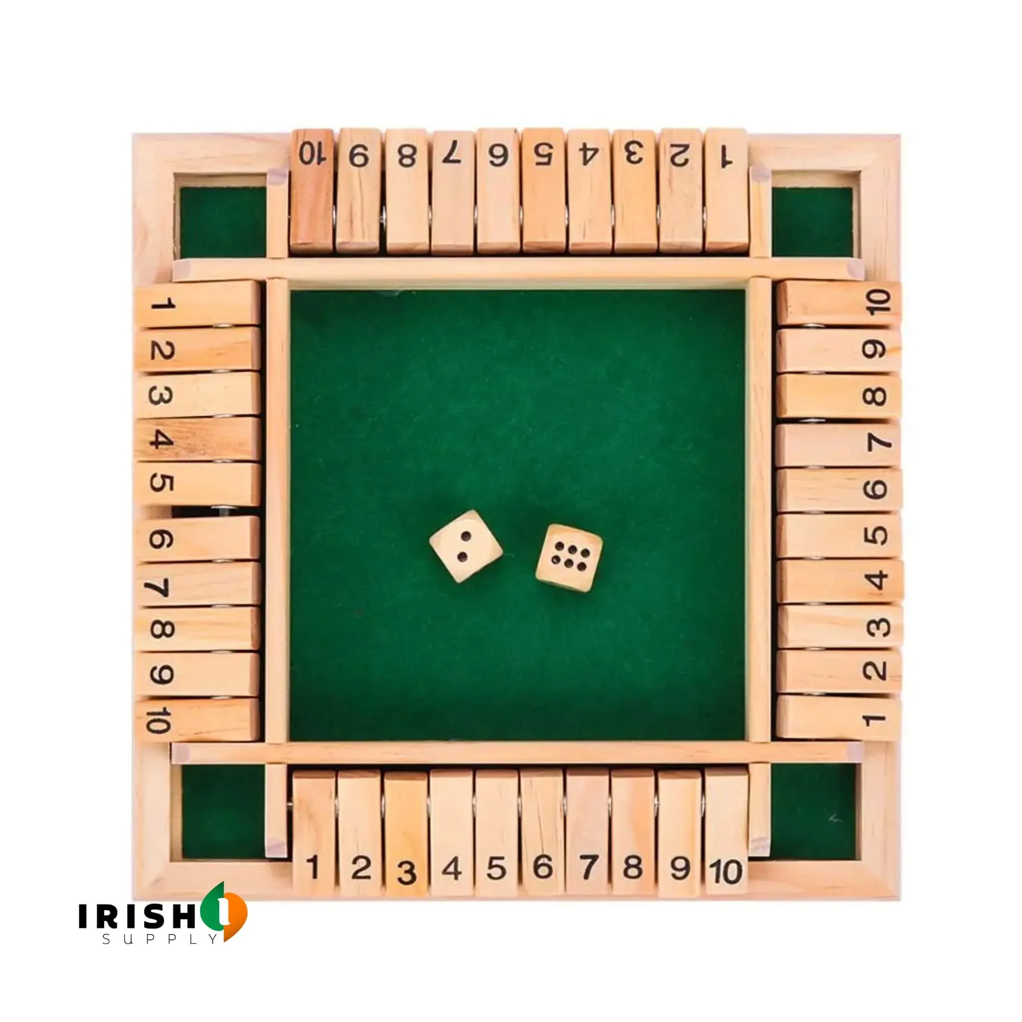 FLIPMASTER 4-Player Shut the Box Game