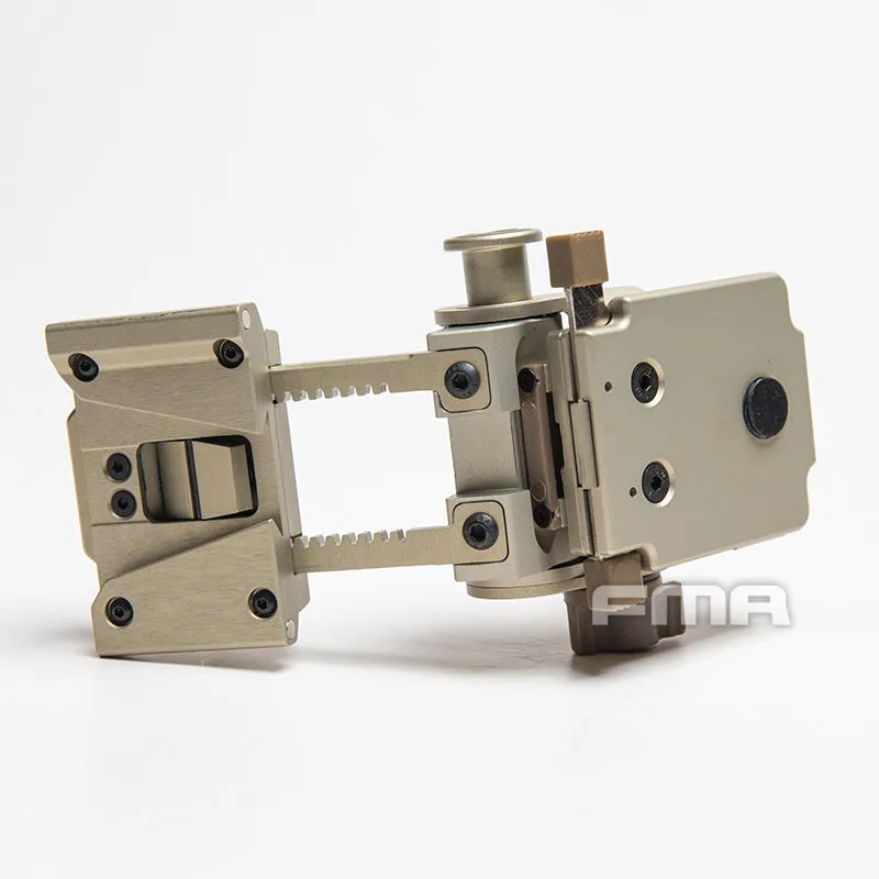 FMA CNC L4G24 Helmet Mount for NVG PVS-15 / 18 - Black