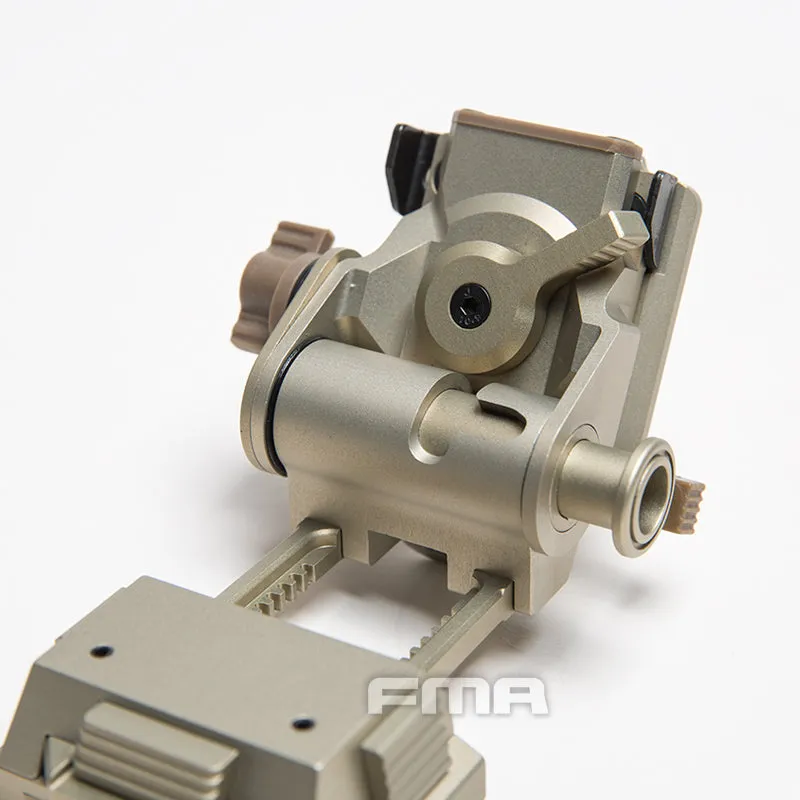 FMA CNC L4G24 Helmet Mount for NVG PVS-15 / 18 - Black