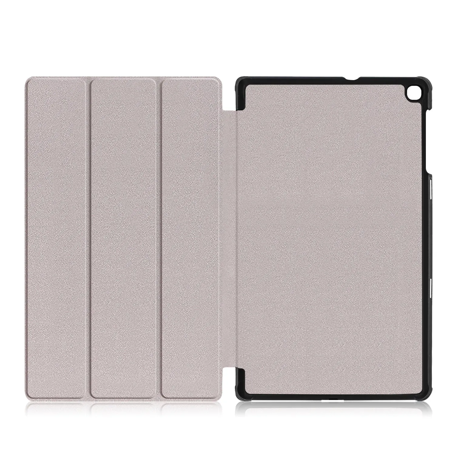 For Samsung Tab A 10.1 2019 T510 t515 Tablet PC Protective Case Flip Type Rose gold