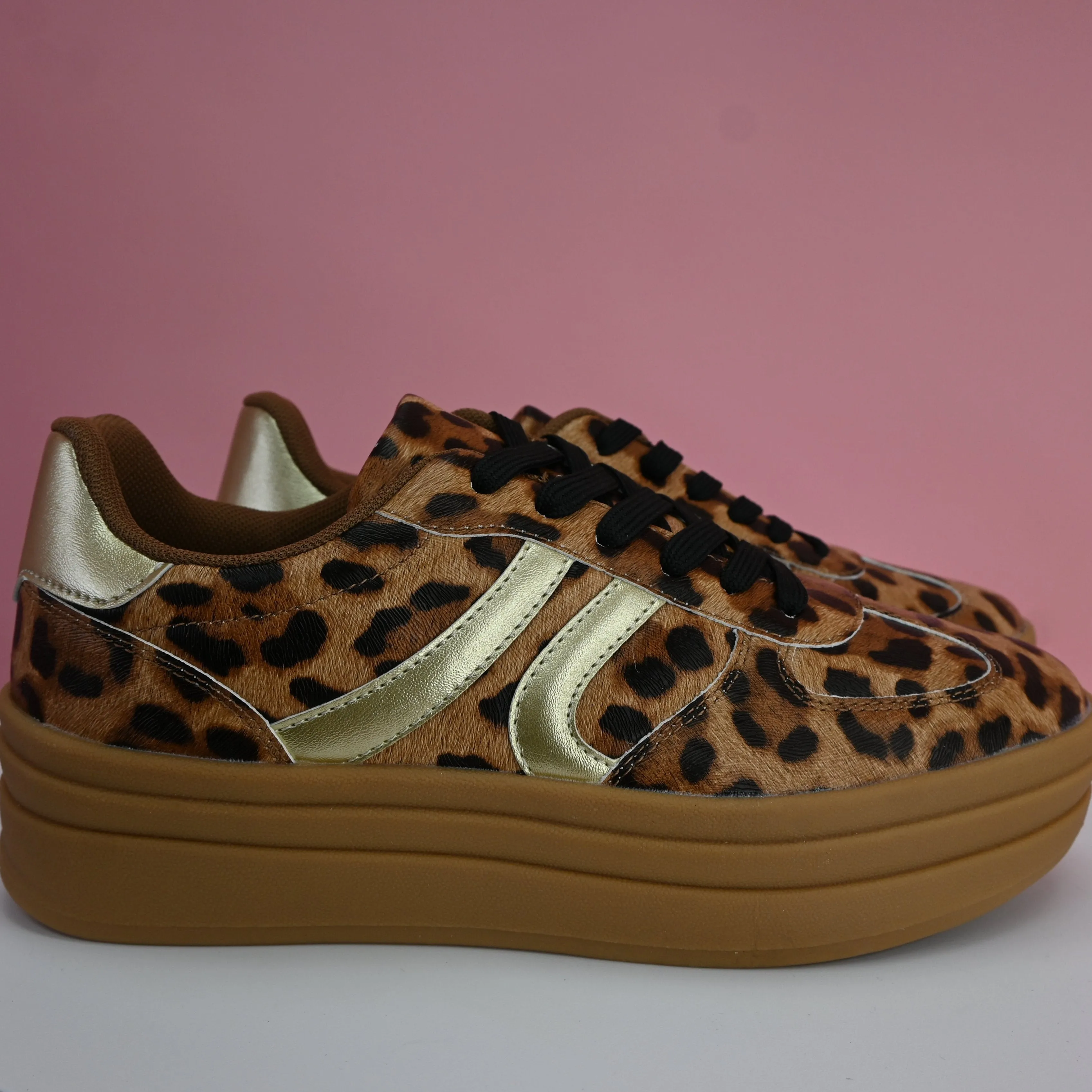 GOLD LEOPARD TENIS