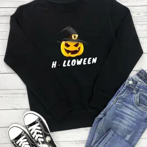 Graphic long Sleeve Shirts Pumpkin Ghost
