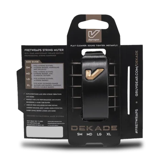 Gruv Gear Fret Wrap DEKADE Edition Size MD