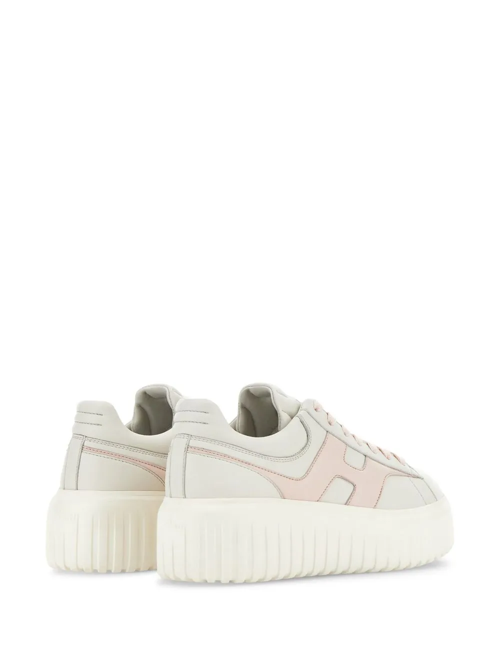 H-stripes leather sneakers