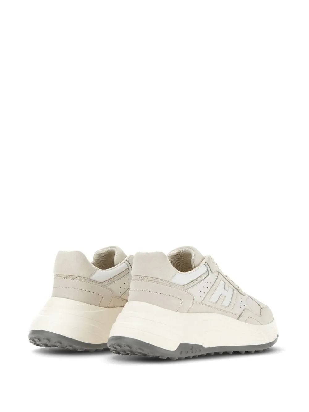 H669 leather sneakers