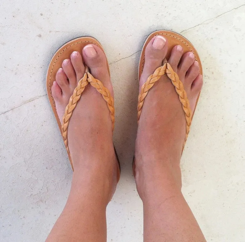 Handmade strappy Sandals