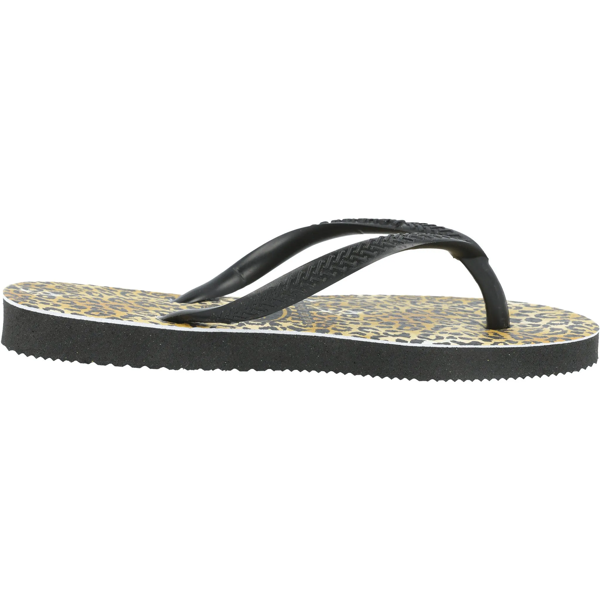Havaianas Kids Slim Leopard Black Sandals