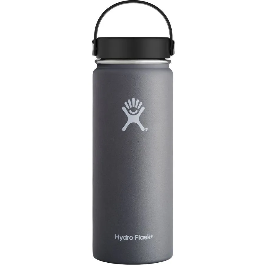 Hydro Flask Water Bottle - Stainless Steel & Vacuum Insulated - Wide Mouth with Leak Proof Flex Cap - 32 oz