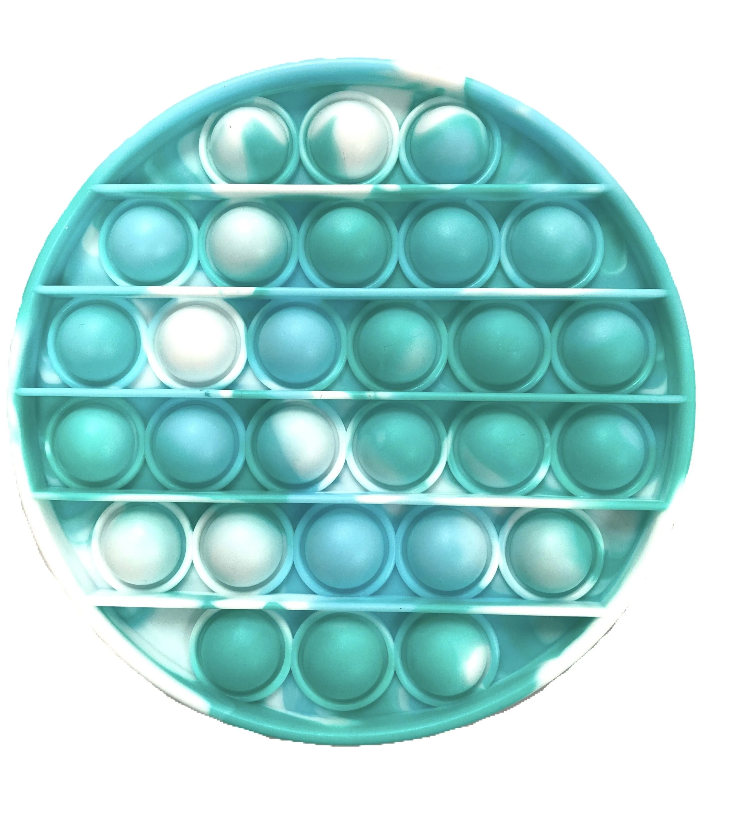 In N Out Pop It Fidget Toy - Marble Circle (4 Colors)