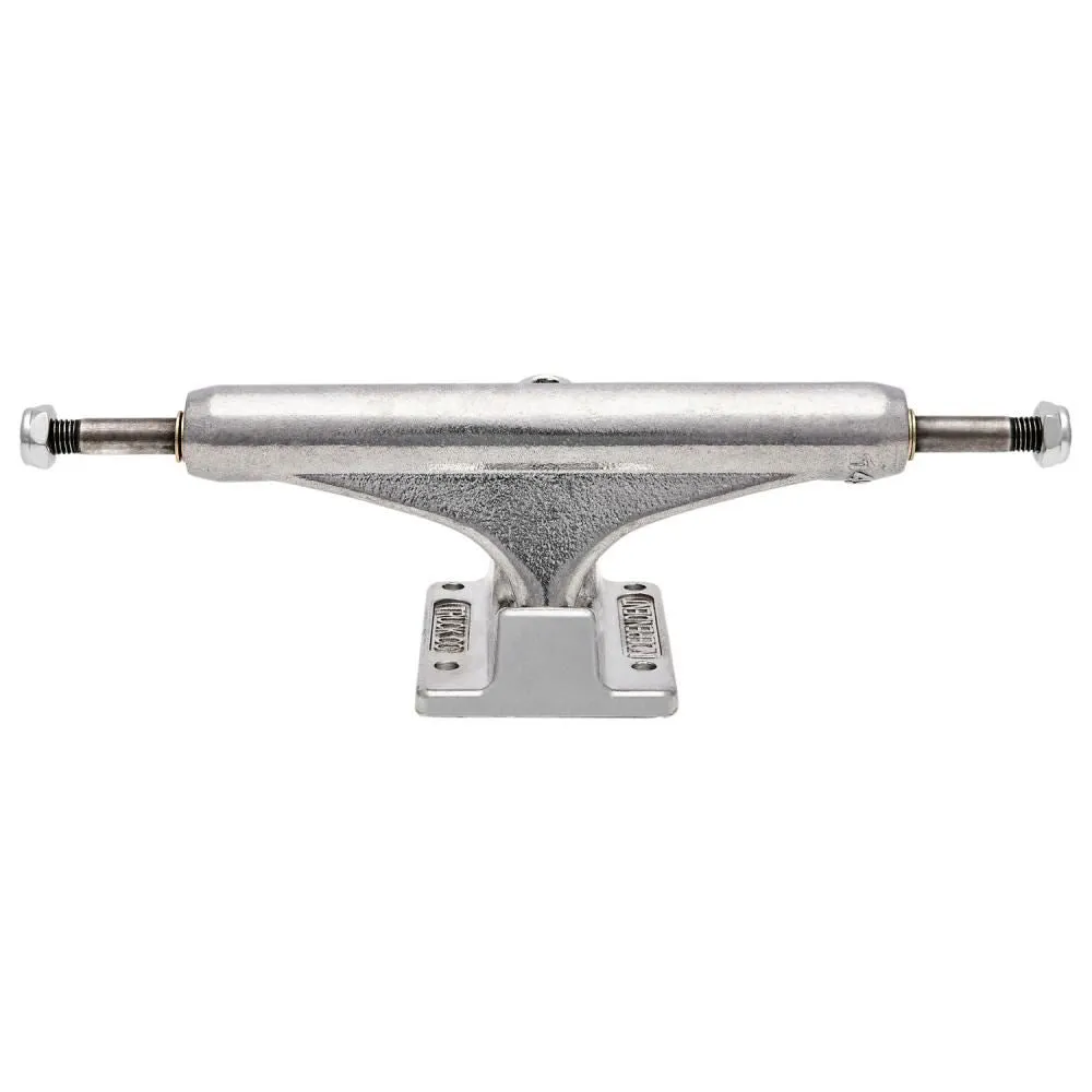 Indy Mid Skateboard Trucks 144 Polished Silver - 144