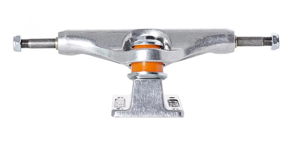Indy Mid Skateboard Trucks 144 Polished Silver - 144