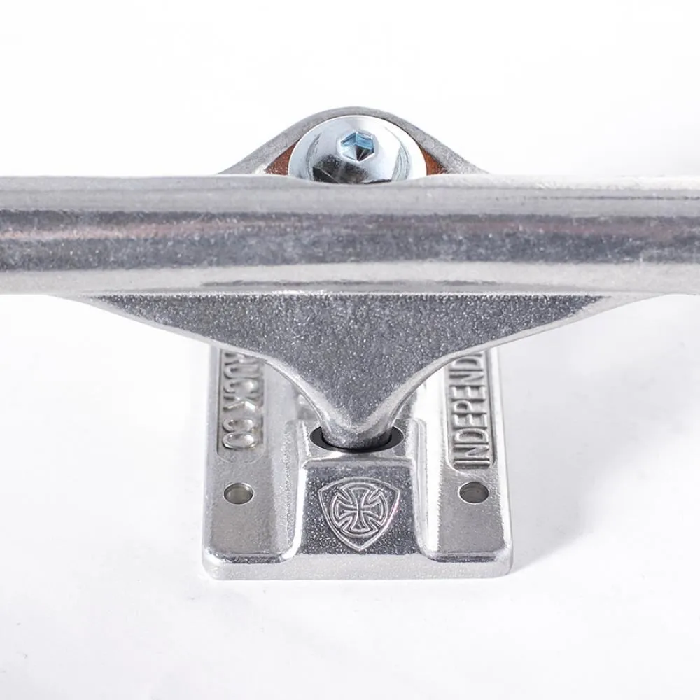 Indy Mid Skateboard Trucks 144 Polished Silver - 144