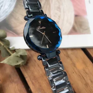 Irregular Mirror Starry Sky Women's Watch
