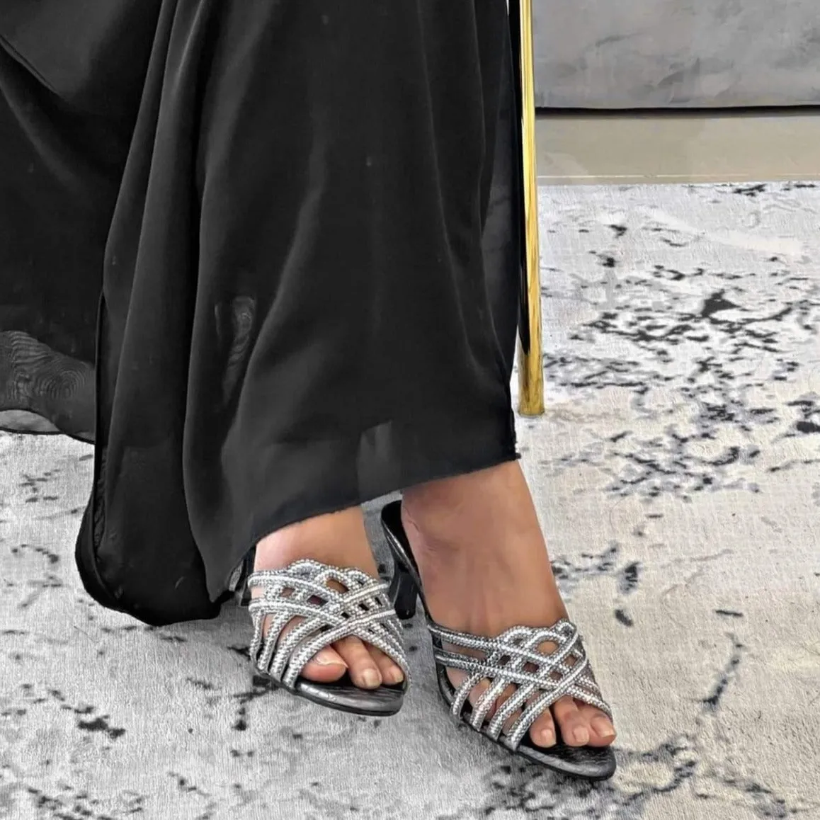 Jamilah Heels S137H - Grey