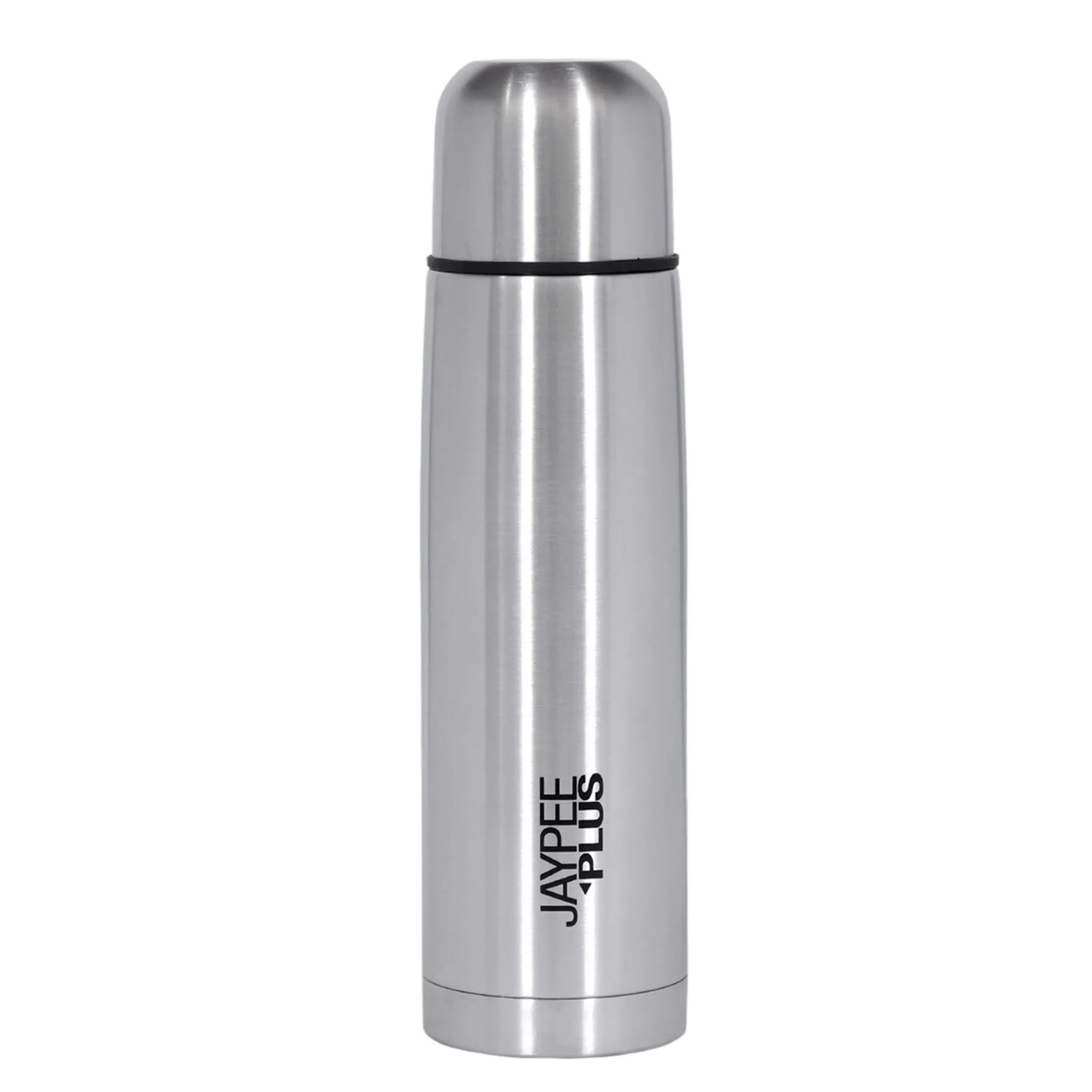 Jaypee Plus Max 500 Thermosteel Flip Lid Flask, 500 ml, Silver, Metallic