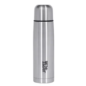 Jaypee Plus Max 500 Thermosteel Flip Lid Flask, 500 ml, Silver, Metallic