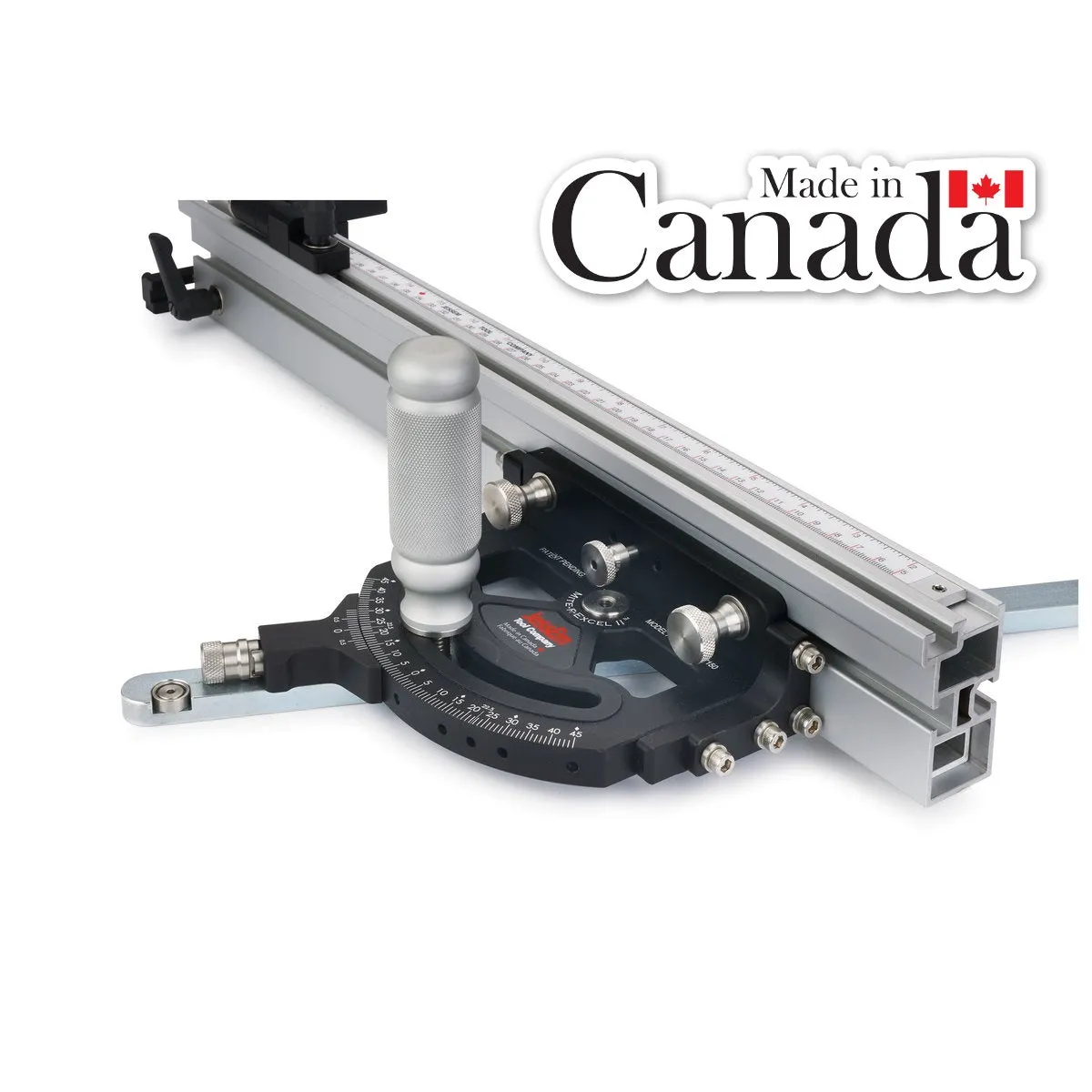 JessEm 07150 Miter-R-Excell II - Premium Miter Gauge w/ Micro-Adjust