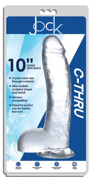 Jock C - Thru 10 Inch - Clear