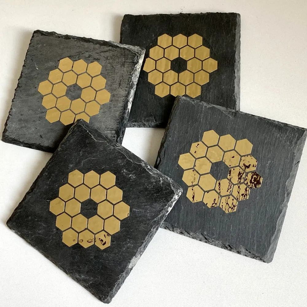 JWST Slate Coaster Set