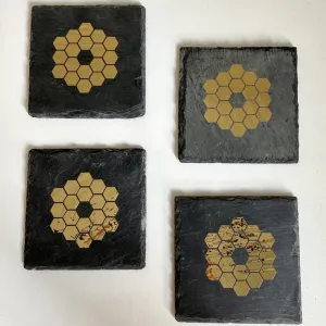 JWST Slate Coaster Set