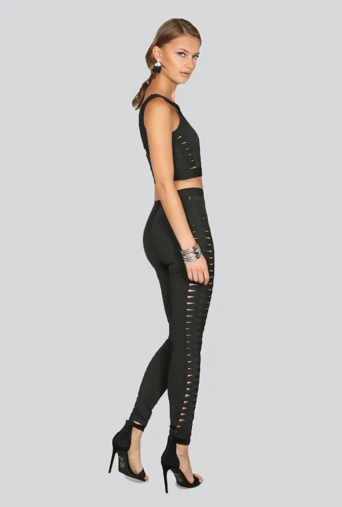 Karine Strappy Bandage Pant Set