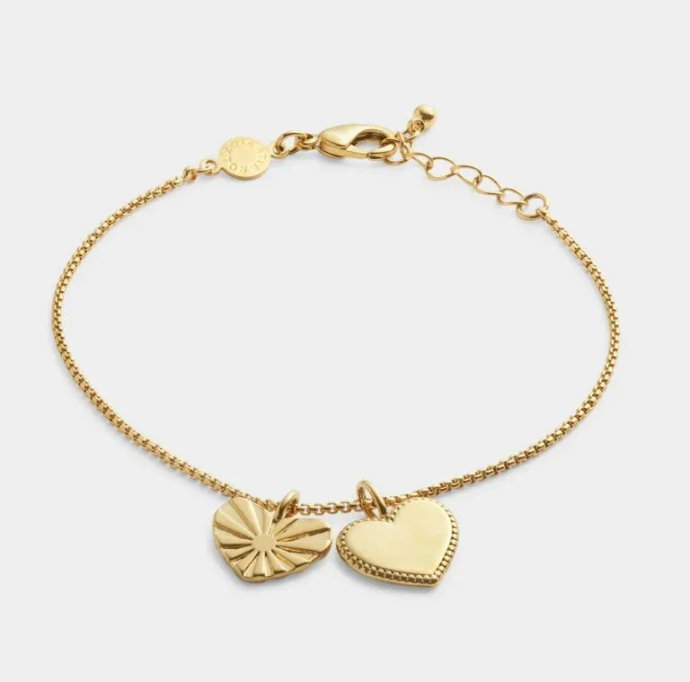 Katie Loxton Waterproof Love Above All Charm Bracelet