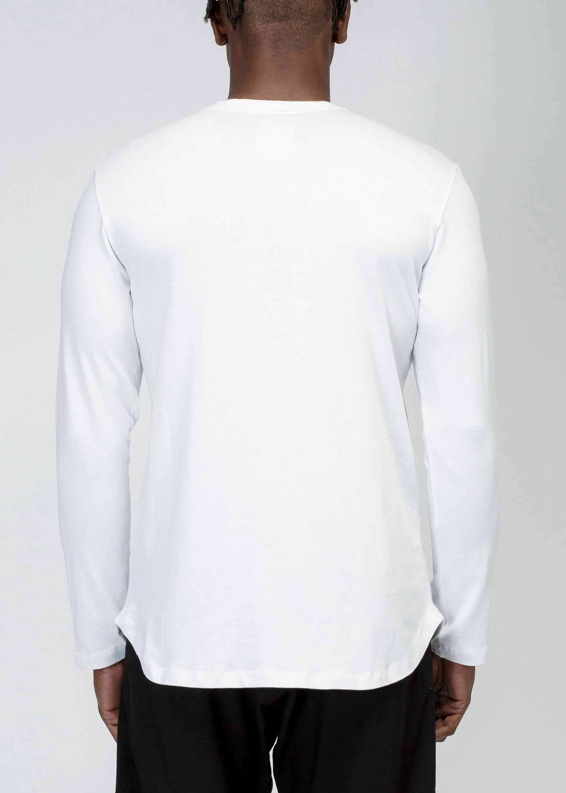 Konus Men's Bird Geo Graphic Tee In White