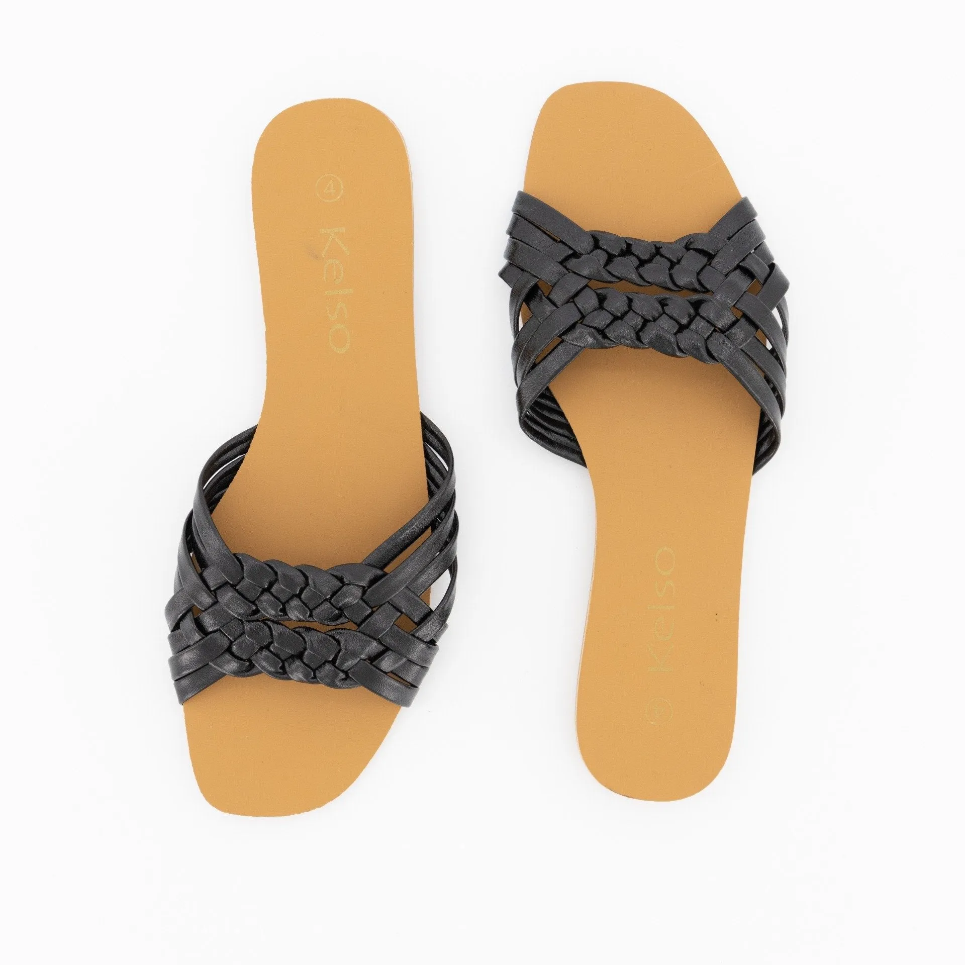 Ladies-Woven Mule Sandal