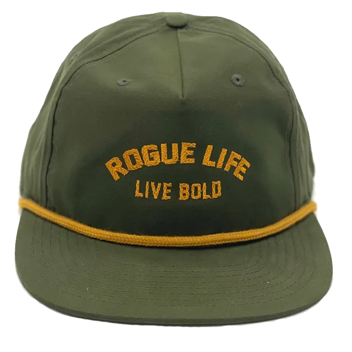 Live Bold Rope Rope Hat