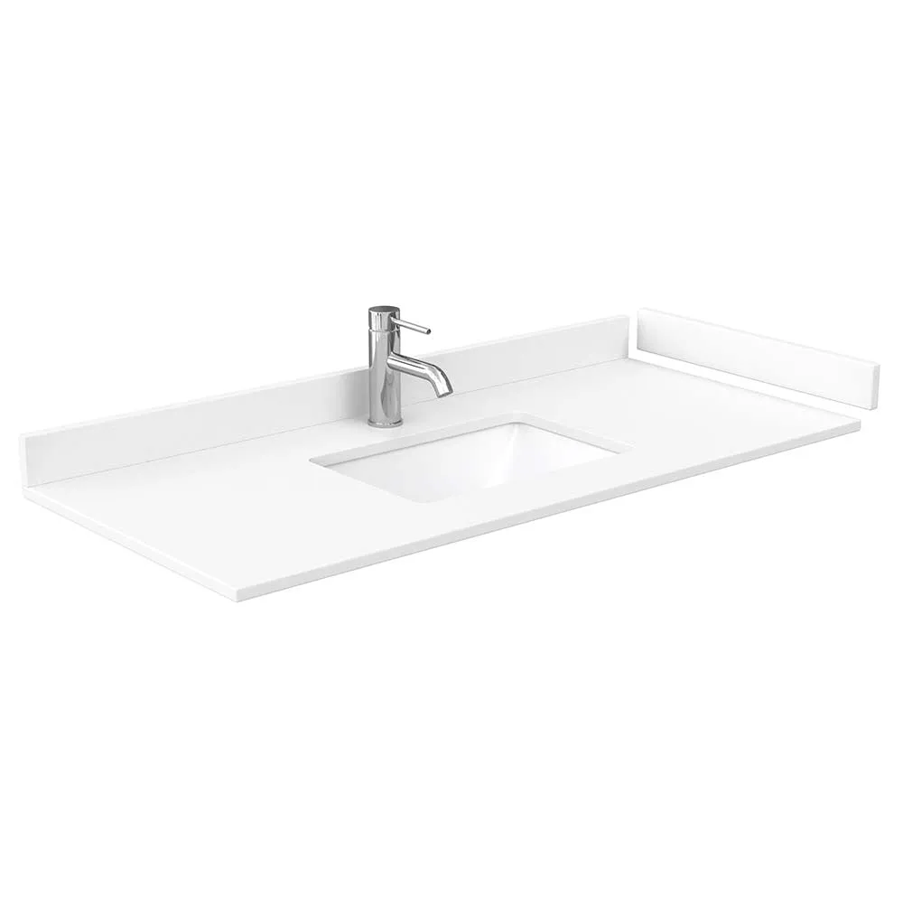 Maroni 48 Inch Single Bathroom Vanity in Light Straw