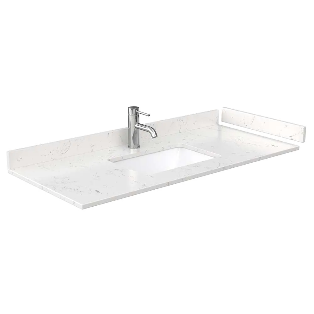 Maroni 48 Inch Single Bathroom Vanity in Light Straw