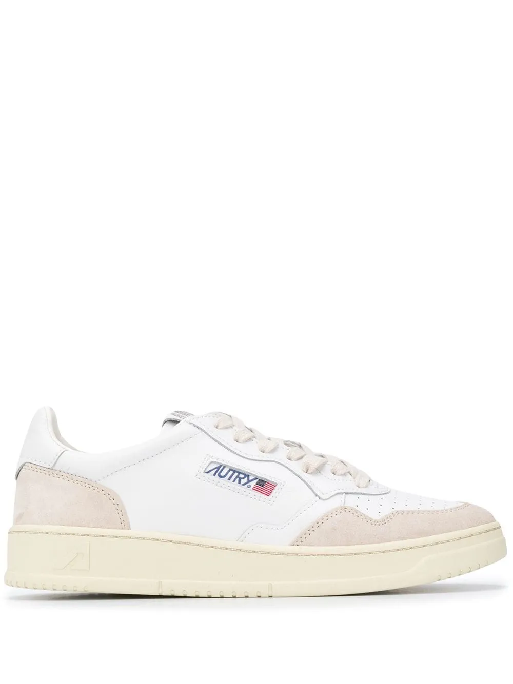Medialist low leather sneakers
