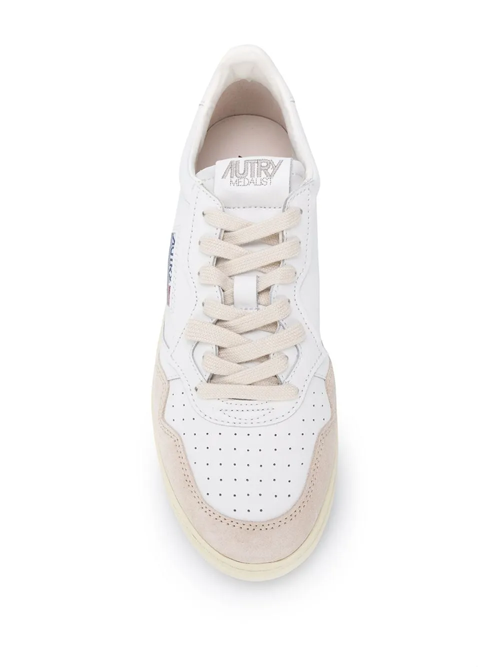 Medialist low leather sneakers