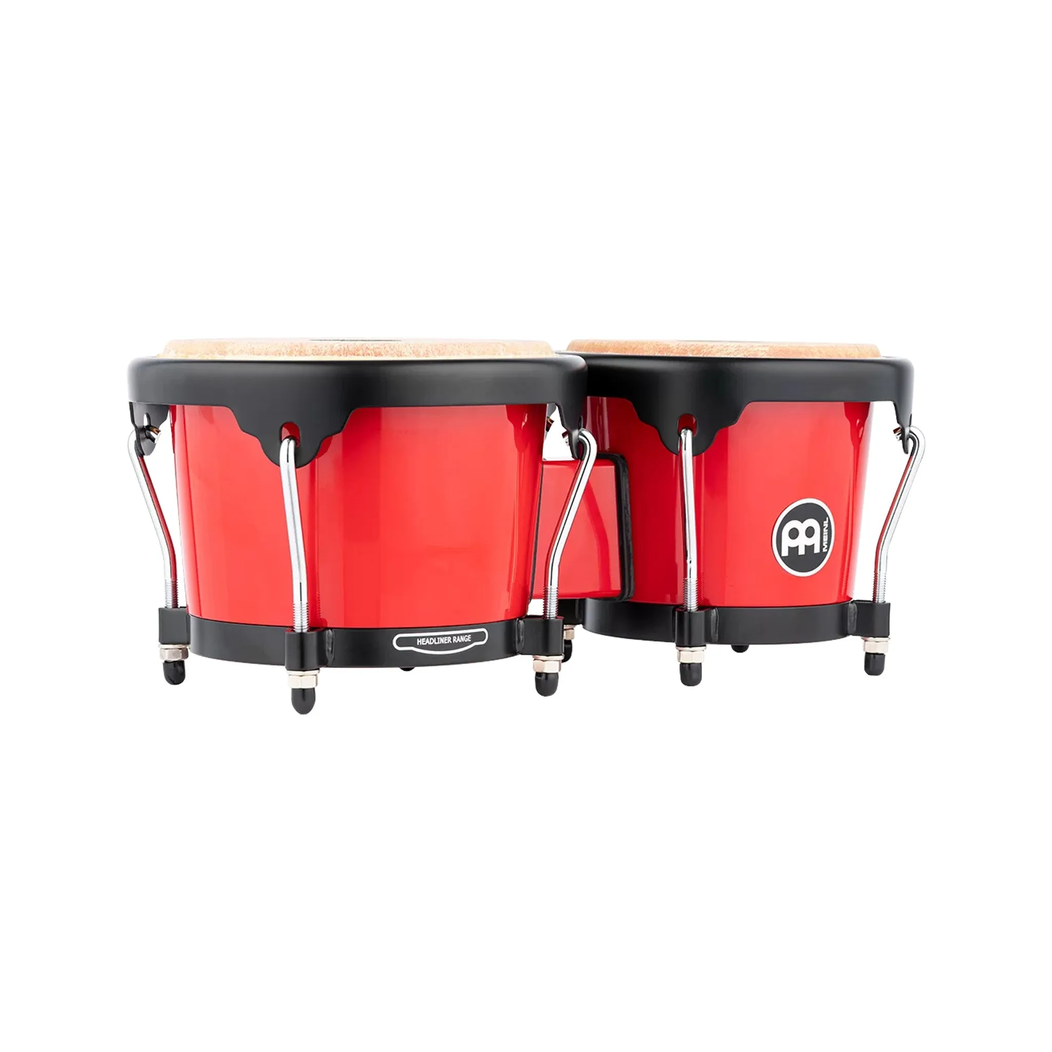 MEINL Percussion HB50R 6.5inch   7.5inch Journey Series ABS Bongo, Red