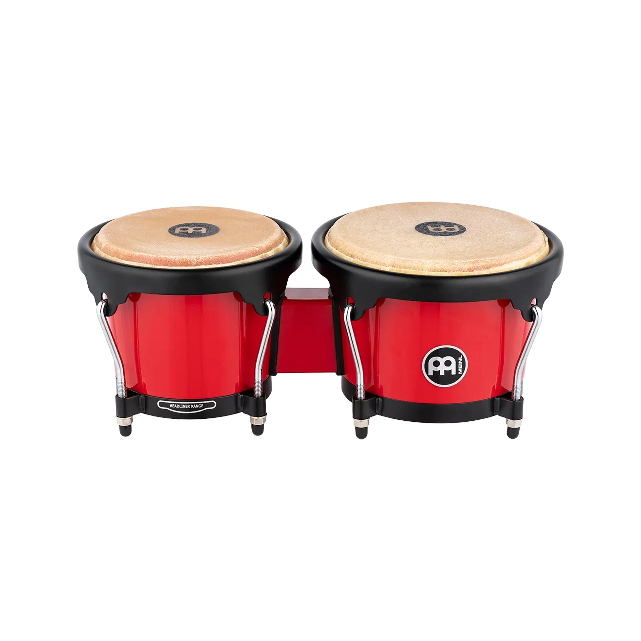 MEINL Percussion HB50R 6.5inch   7.5inch Journey Series ABS Bongo, Red