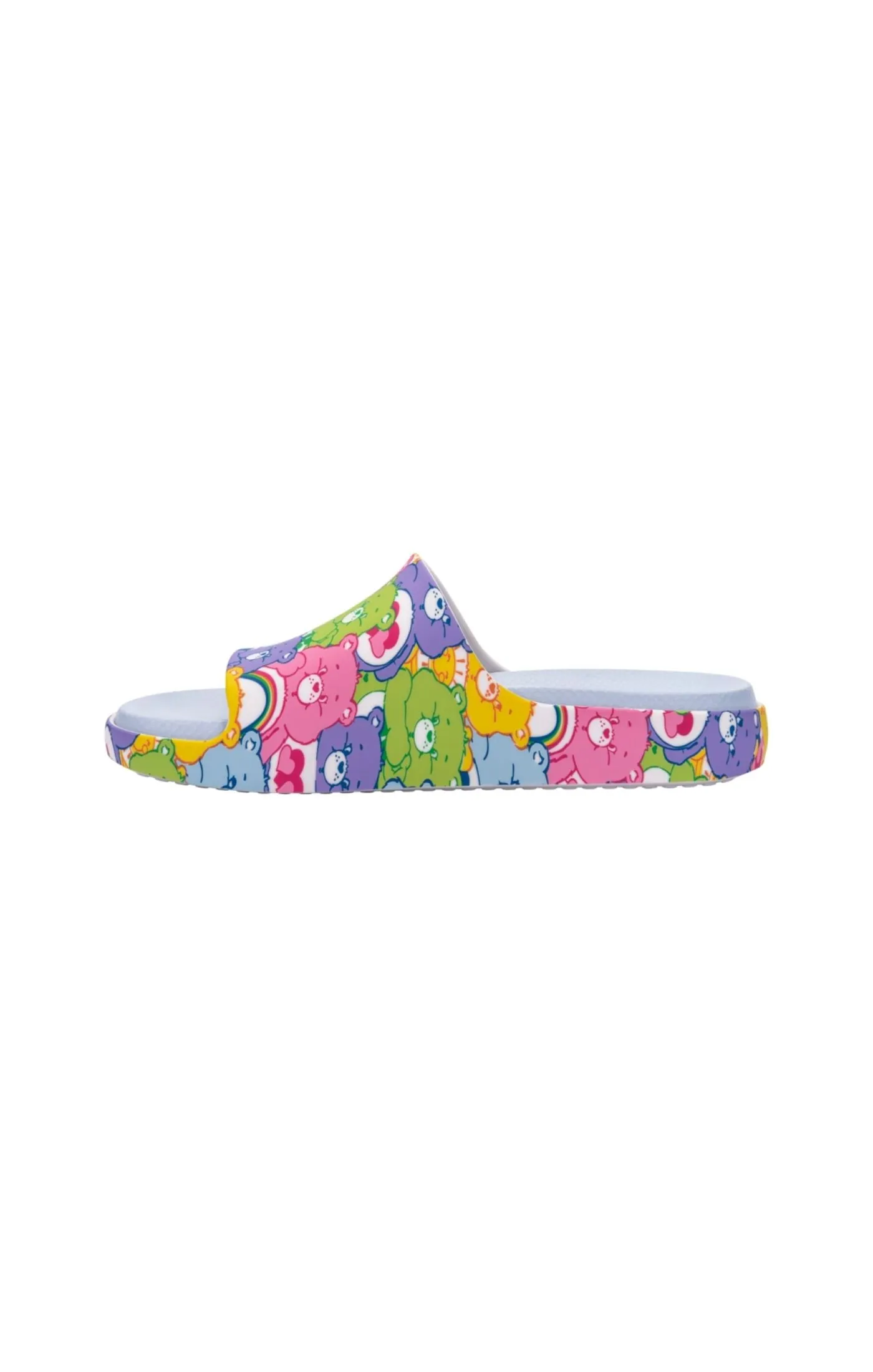 Mini Melissa Cloud Slide Care Bears - Blue