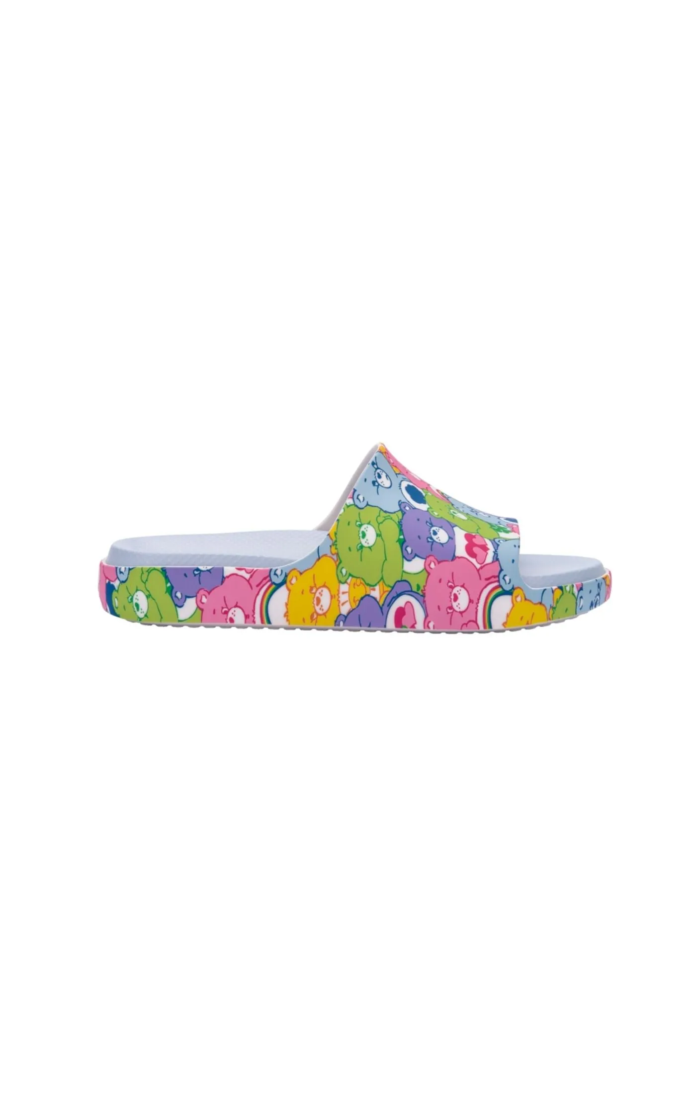 Mini Melissa Cloud Slide Care Bears - Blue