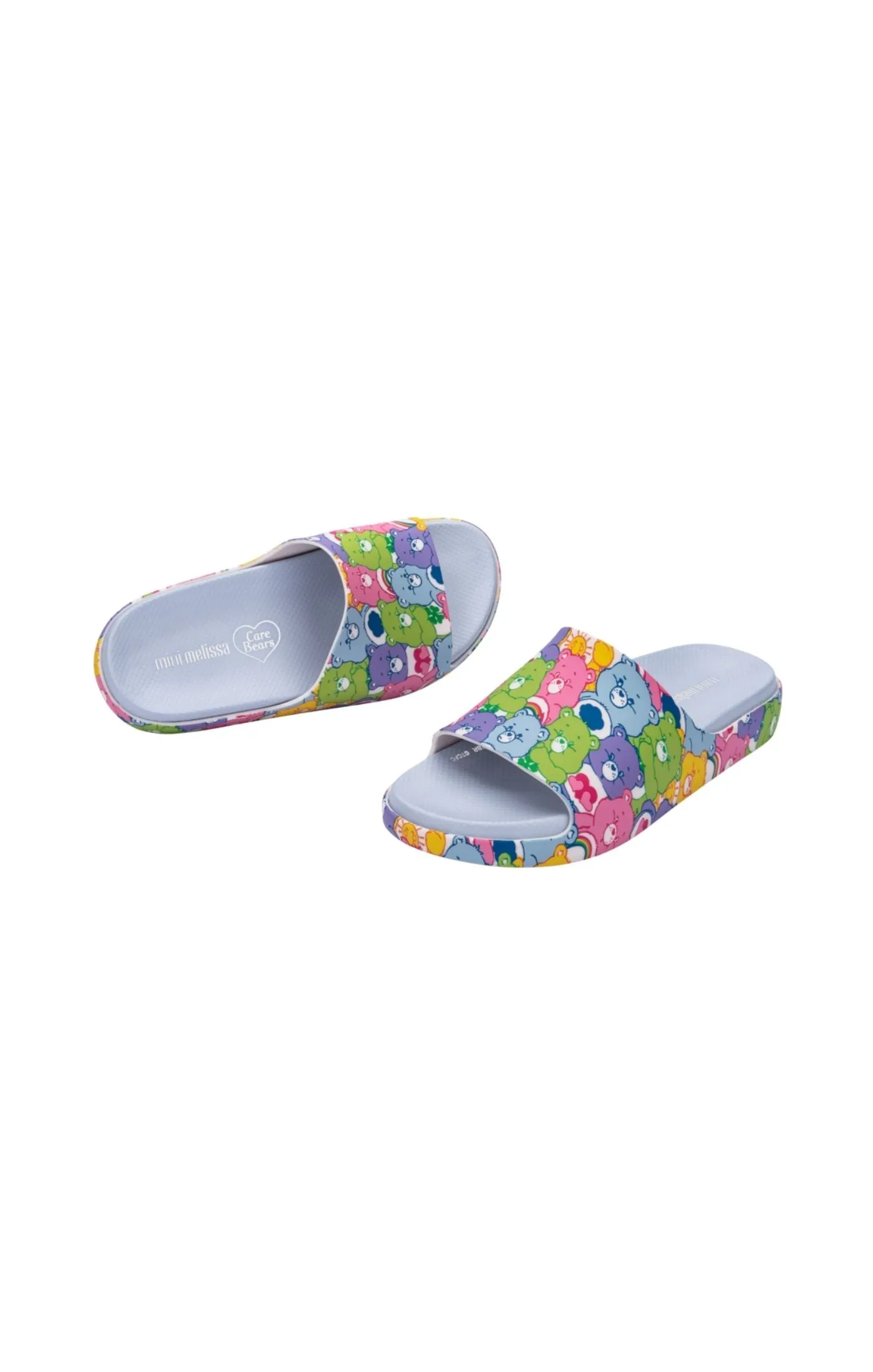 Mini Melissa Cloud Slide Care Bears - Blue