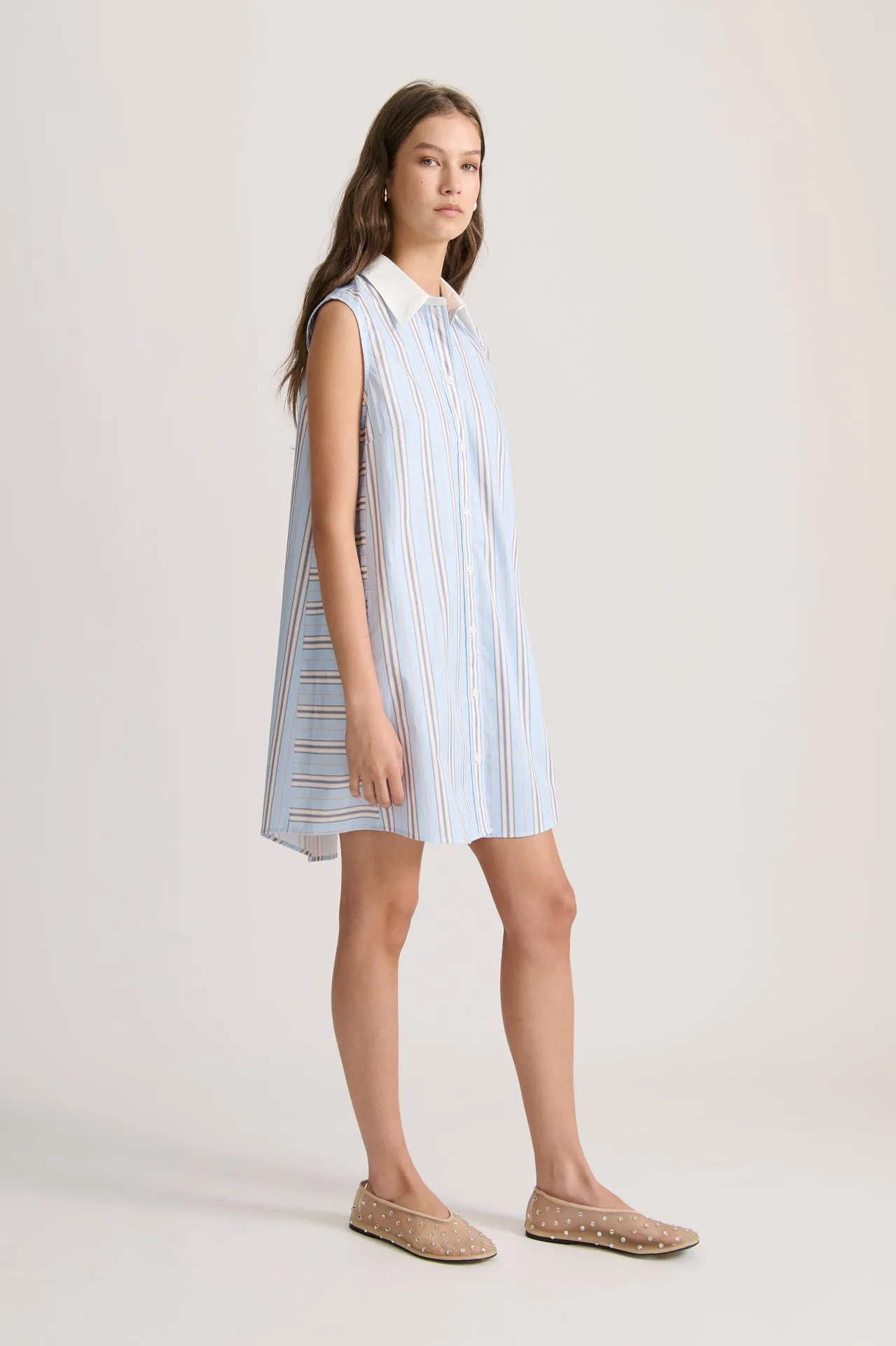 MINI SHIRT DRESS