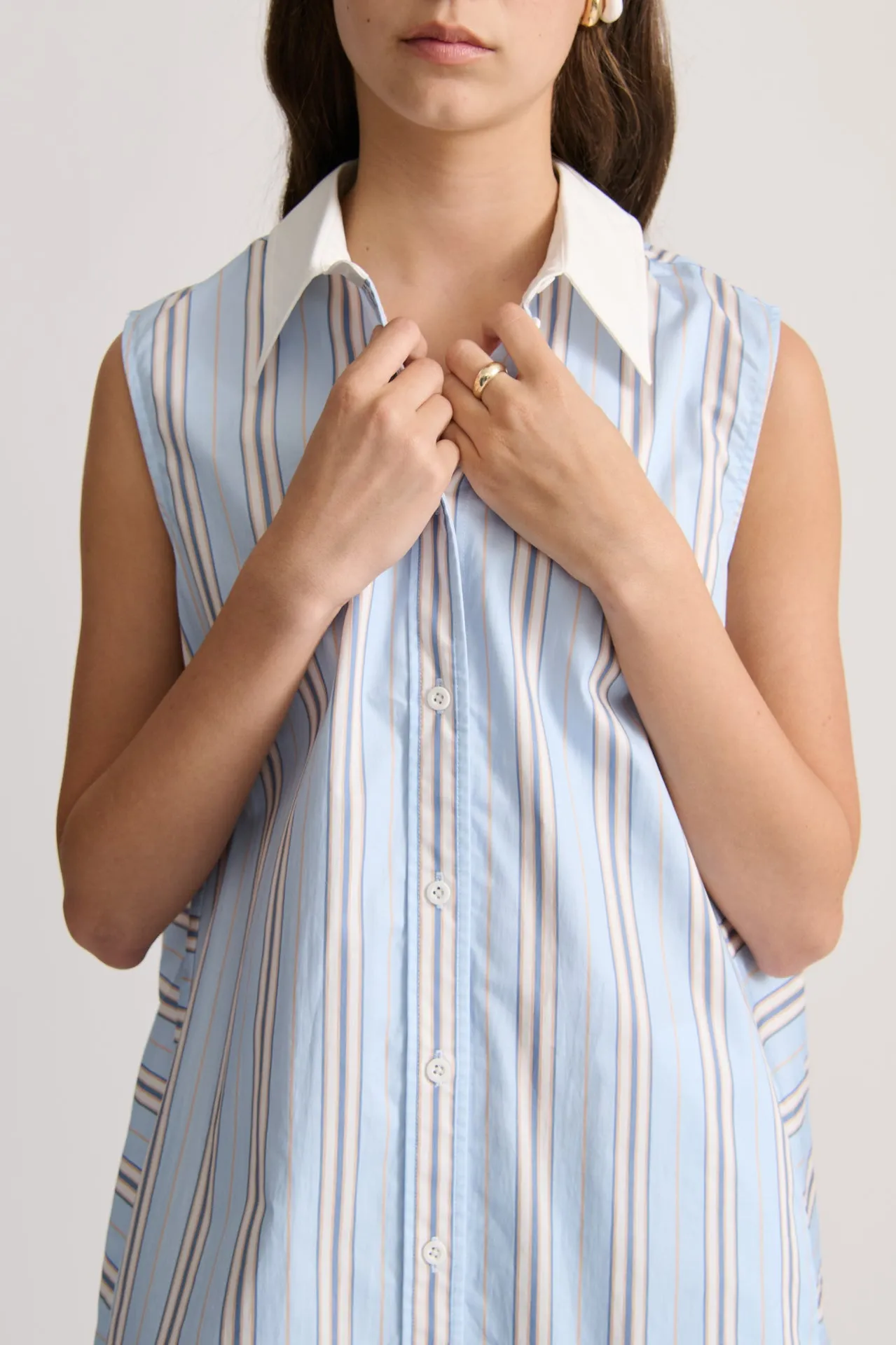 MINI SHIRT DRESS