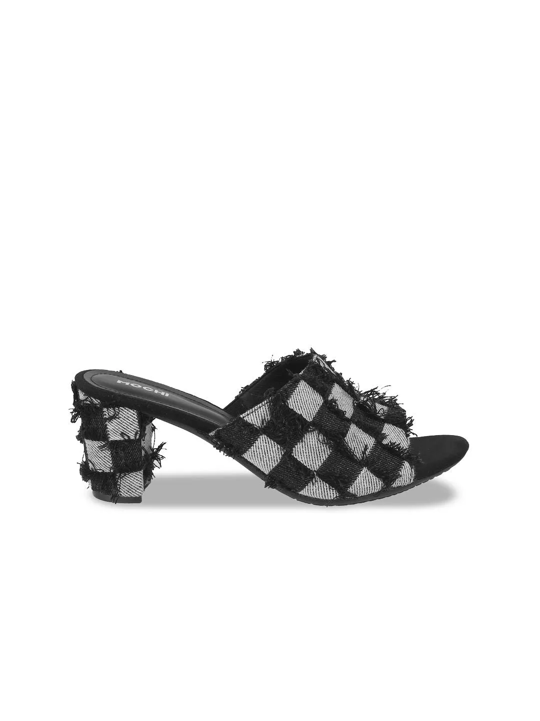 Mochi Printed Block Sandals