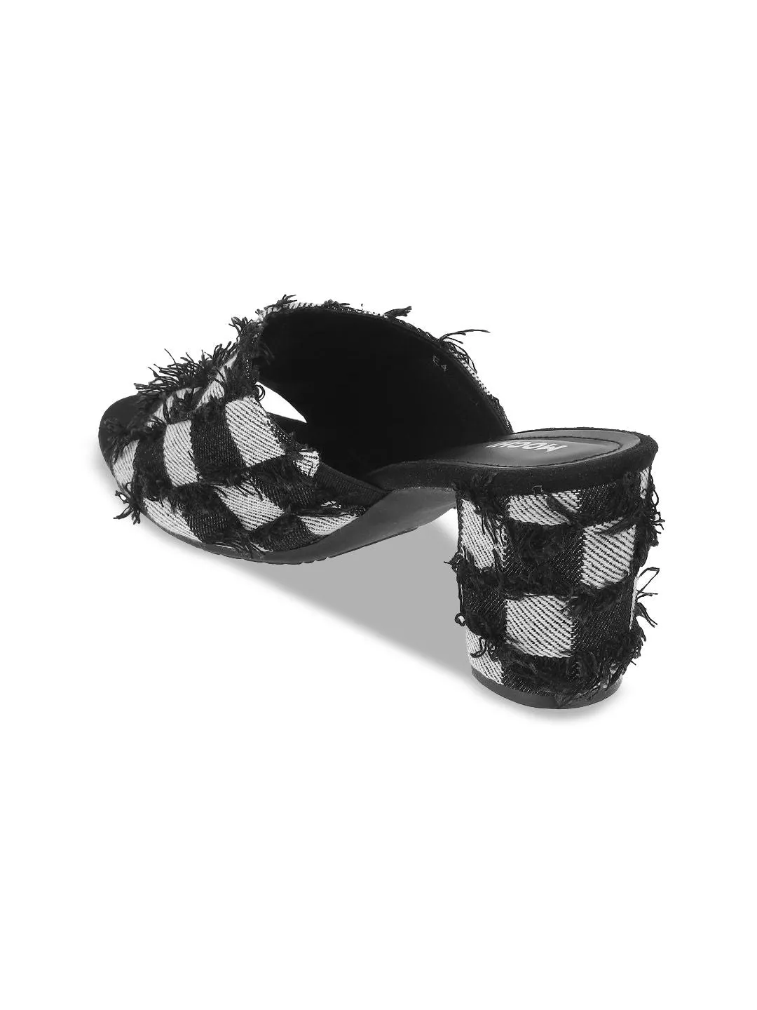 Mochi Printed Block Sandals